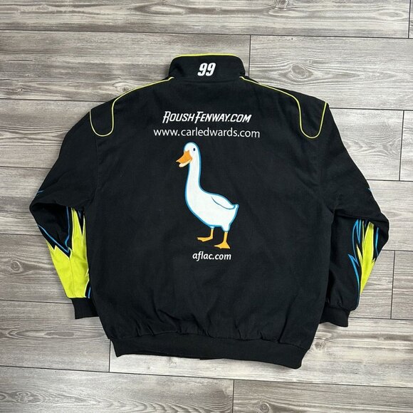 Vintage Y2K Carl Edwards Chase Authentics Nascar Jacket - Picture 2 of 7